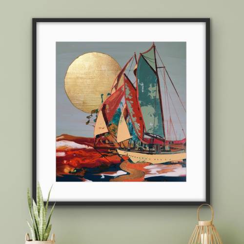 Golden Embrace (2022) – Westward, 1920 - Signed Limited Print