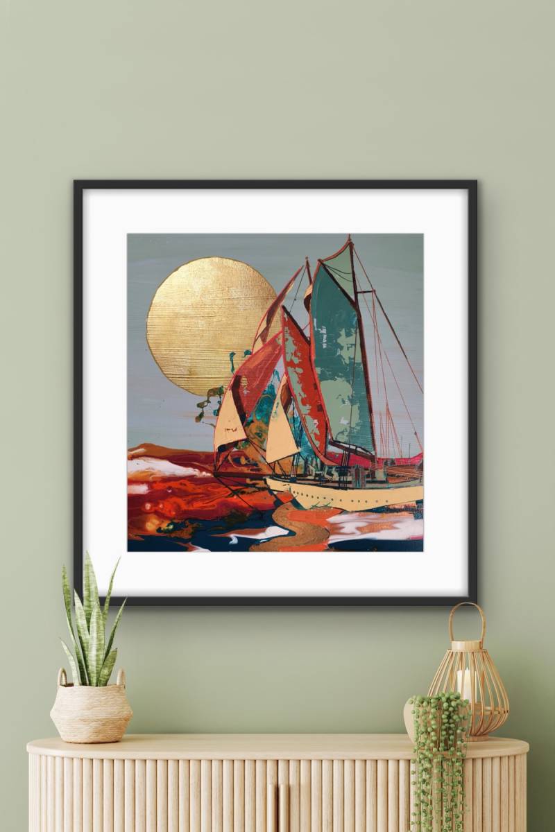 Golden Embrace (2022) – Westward, 1920 - Signed Limited Print